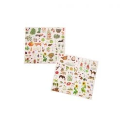 Moulin Roty Calcomanías El Jardín