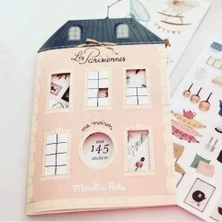 Moulin Roty Album Da Colorare Con Stickers Casa Les Parisiennes