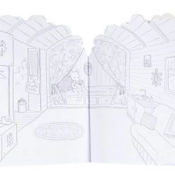 Moulin Roty Album Da Colorare Con Adesivi La Grande Famille