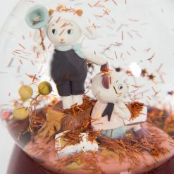 Moulin Roty Musical Snow Globe Apres La Pluie