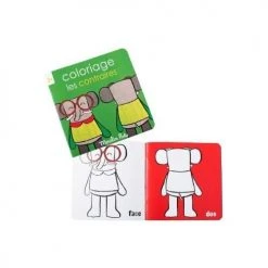 Moulin Roty Album Da Colorare Les Contraires