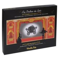 Moulin Roty Cardboard Theater and Cinderella Shadows Toy