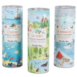 Moulin Roty 96 Pieces Forest Explorer Puzzle Toy