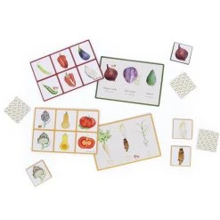 Moulin Roty Mon Loto Memo Des Legumes Memory Game
