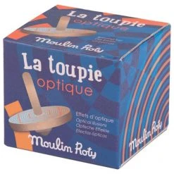 Moulin Roty Wooden Optical Spinning Top 7 Moulin Roty Wooden Optical Spinning Top