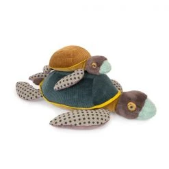 Moulin Roty Small Velvet Turtle Soft Toy