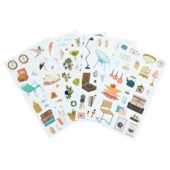 Moulin Roty Album Da Colorare Con Stickers Casa Les Parisiennes