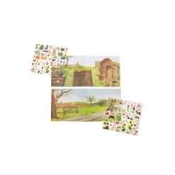 Moulin Roty Calcomanías El Jardín