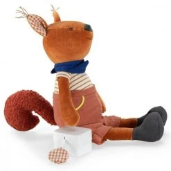 Moulin Roty Muñeco Musical Ardilla Manzana Del Bosque