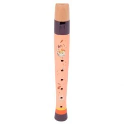 Moulin Roty Pink Wooden Flute