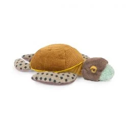 Moulin Roty Small Velvet Turtle Soft Toy