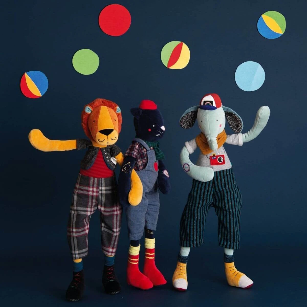 Moulin Roty Muñeco Eddie El Gato Broc' & Rolls 5 Moulin Roty Muñeco Eddie El Gato Broc' & Rolls