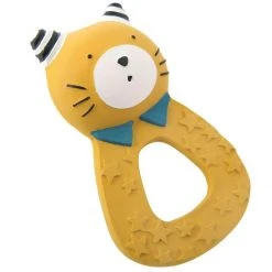 Moulin Roty Mordedor Anilla Gato Mostaza Moustaches