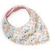 Moulin Roty Babero Bandana Rosa Baobab