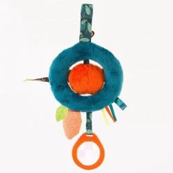 Moulin Roty Chick to Hang Jungle Activity Ring Toy