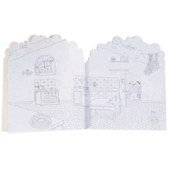 Moulin Roty Big Family Sticker Notebook