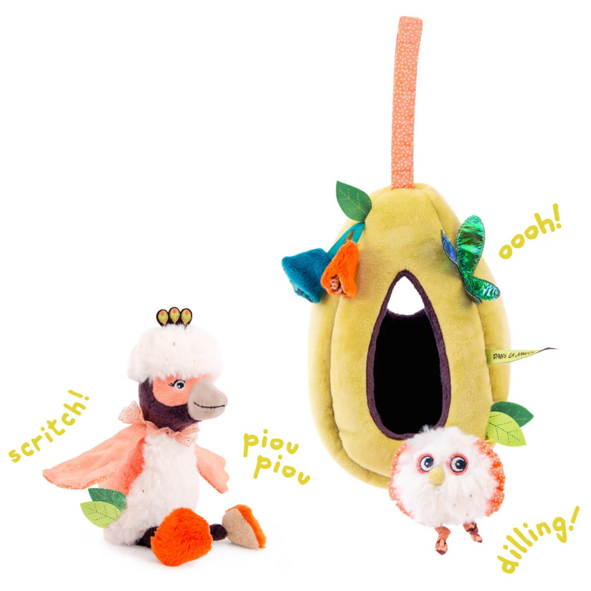 Moulin Roty Jungle Activity Birds Nest 3 Moulin Roty Jungle Activity Birds Nest