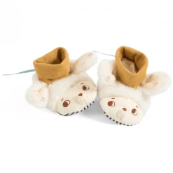 Moulin Roty Cream After The Rain Little Lamb Booties