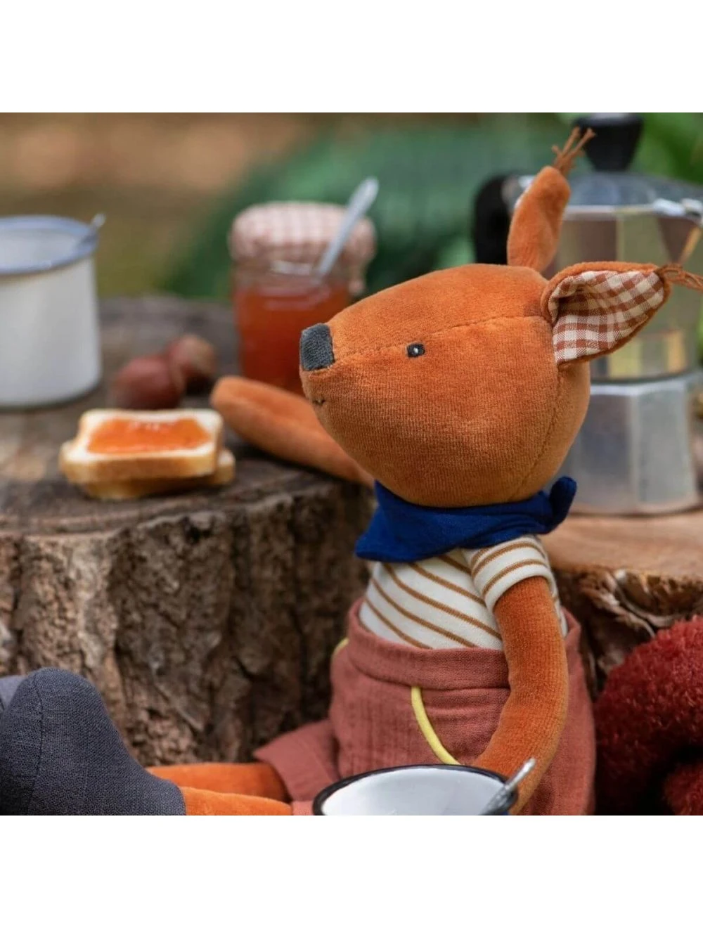 Moulin Roty Muñeco Ardilla Harry Manzana Del Bosque 5 Moulin Roty Muñeco Ardilla Harry Manzana Del Bosque