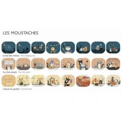 Moulin Roty 3 Mustaches Tales Story Projector Flashlight