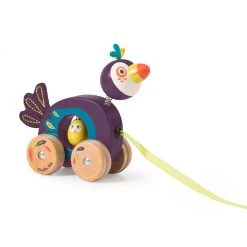Moulin Roty Jungle Toucan Drag Toy