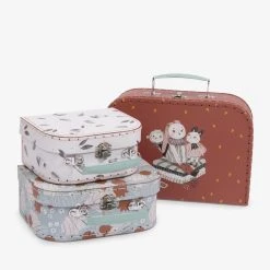 Moulin Roty Set of 3 After The Rain Briefcases 6 Moulin Roty Set of 3 After The Rain Briefcases