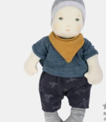 Moulin Roty Blue Babies Baby Boy Doll