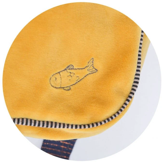 Moulin Roty Mustard Lulu Cat Backpack 4 Moulin Roty Mustard Lulu Cat Backpack