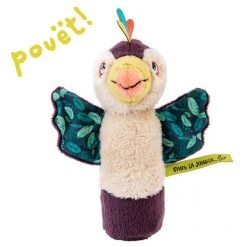 Moulin Roty Pakou Jungle Toucan Horn Rattle Toy