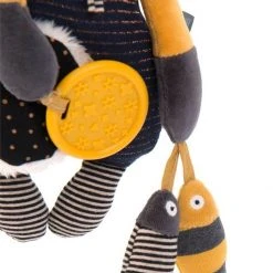 Moulin Roty Lulu Kitten From Mustaches Activities Soft Toy