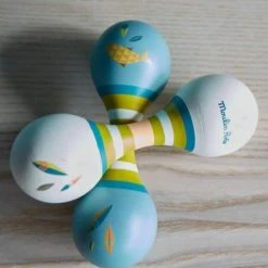 Moulin Roty Wooden Illustrated Maracas 10 Moulin Roty Wooden Illustrated Maracas