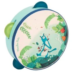 Moulin Roty Blue Jungle Tambourine
