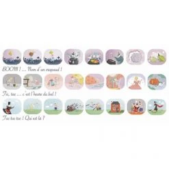 Moulin Roty 3 Grey Once Upon A Time Tales Story Projector Flashlight