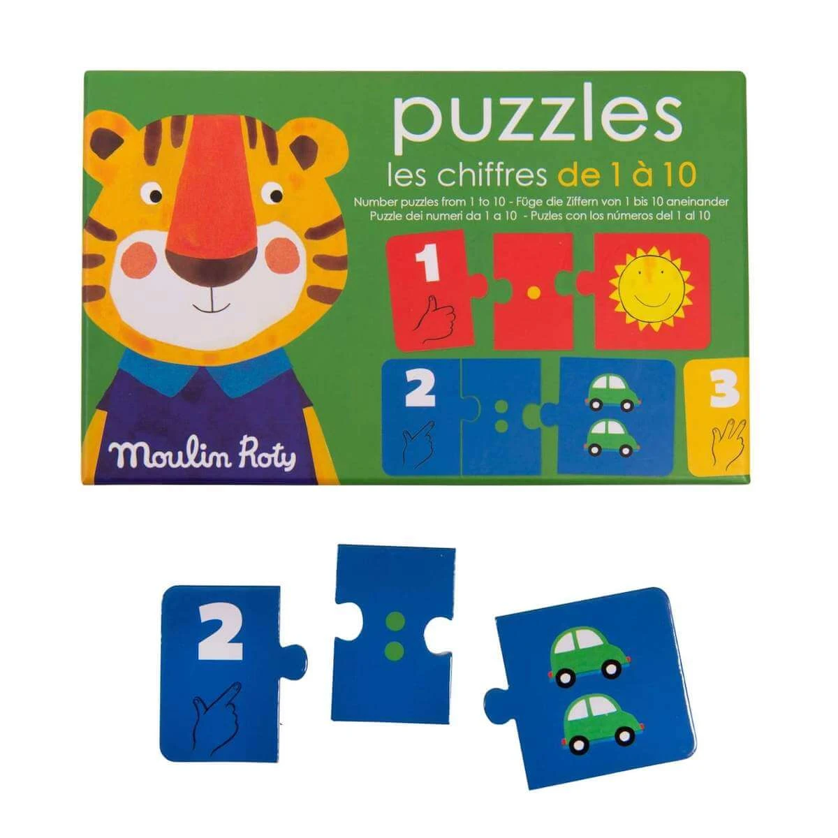 Moulin Roty Puzzle Numeros Popipop 3 Moulin Roty Puzzle Numeros Popipop