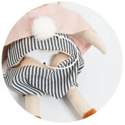 Moulin Roty After The Rain Rabbit Musical Doll