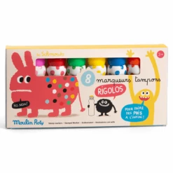 Moulin Roty Box of 8 Les Schmouks Buffer Markers 7 Moulin Roty Box of 8 Les Schmouks Buffer Markers
