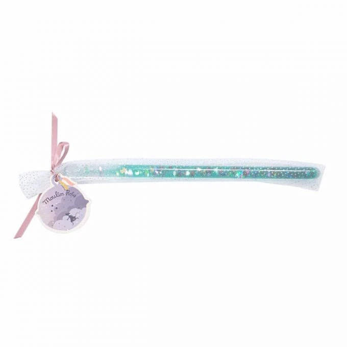 Moulin Roty Turquoise Magic Instrument Wand 3 Moulin Roty Turquoise Magic Instrument Wand