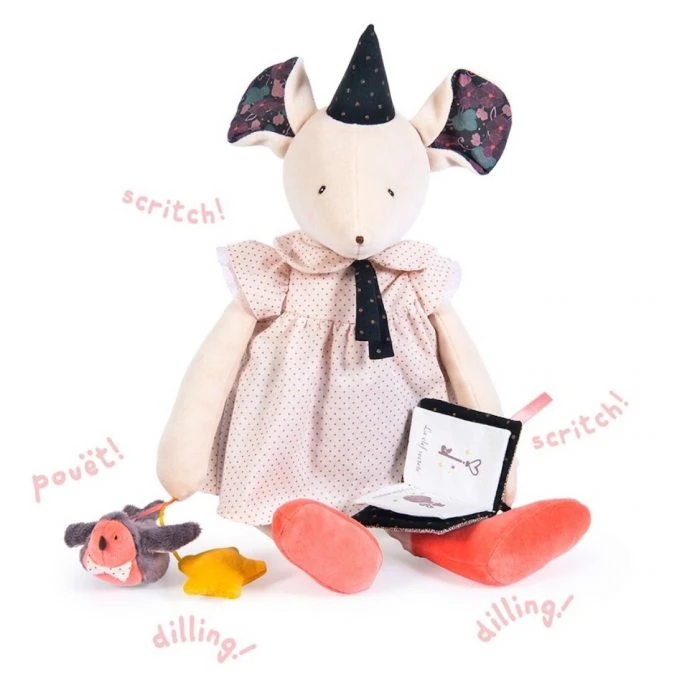 Moulin Roty Once Upon A Time Big Mouse Activities Toy 3 Moulin Roty Once Upon A Time Big Mouse Activities Toy