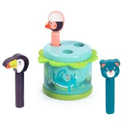 Moulin Roty Pop Up Jungle Animals Game