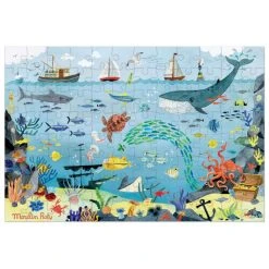 Moulin Roty 96 Pieces Ocean Explorer Puzzle Toy