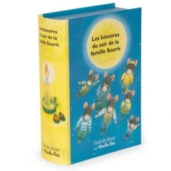 Moulin Roty Libro Linterna Proyector De Historias Familia De Ratones