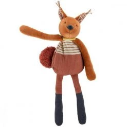 Moulin Roty Doudou Sonajero Ardilla Manzana Del Bosque