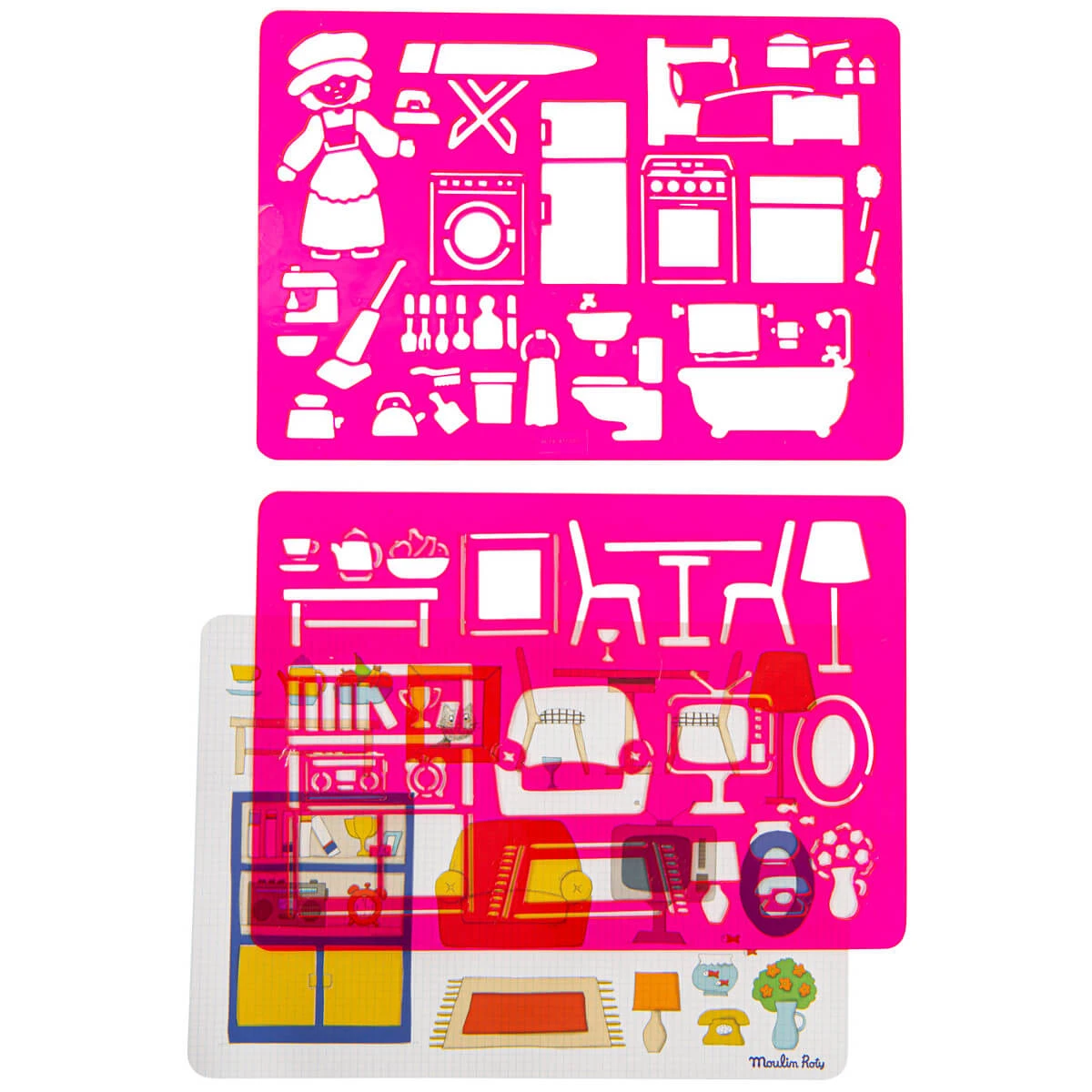 Moulin Roty Plantillas Para Dibujar Casa 4 Moulin Roty Plantillas Para Dibujar Casa