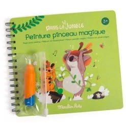 Moulin Roty Pintura Con Pincel Mágico De Agua Jungla