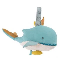 Moulin Roty Blue Musical Doll Whale Olgas Journey
