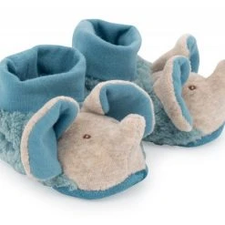 Moulin Roty Bajo Mi Baobab Elephant Baby Booties