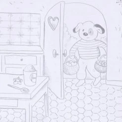 Moulin Roty Big Family Sticker Notebook