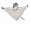 Moulin Roty Light Gray Cat Mustaches Doudou