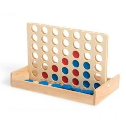 Moulin Roty Wooden 4 In A Row Set