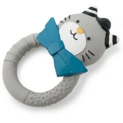 Moulin Roty Mordedor Anilla Gato Gris Moustaches